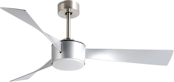 52インチ ファッショナブル シルバー 天井扇風機 リモコン付き