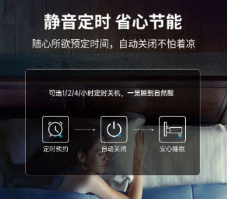 ライトとDCモーターのスマートWiFi天井扇風機